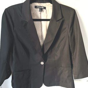Forever 21 Black Blazer, size 12